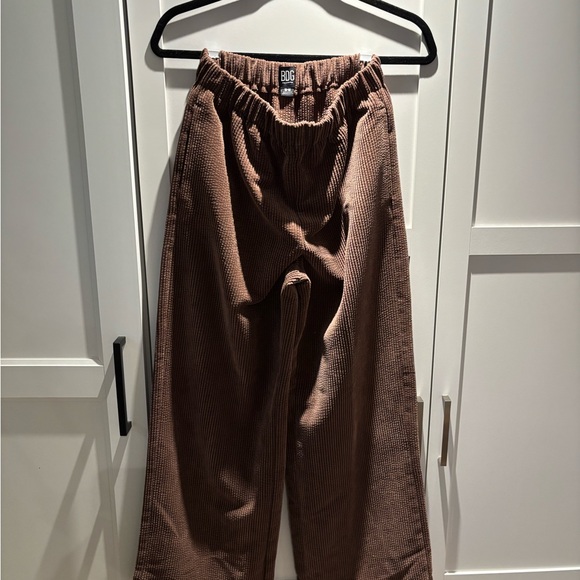 BDG Brown Textured Pants - Picture 4 of 6